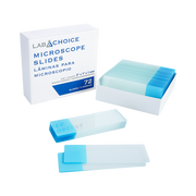 Microscope Slides, Corner Grounded, Frosted, Blue, 75 x 25 x 1 mm - 72 slides per Box/20 Boxes per Case