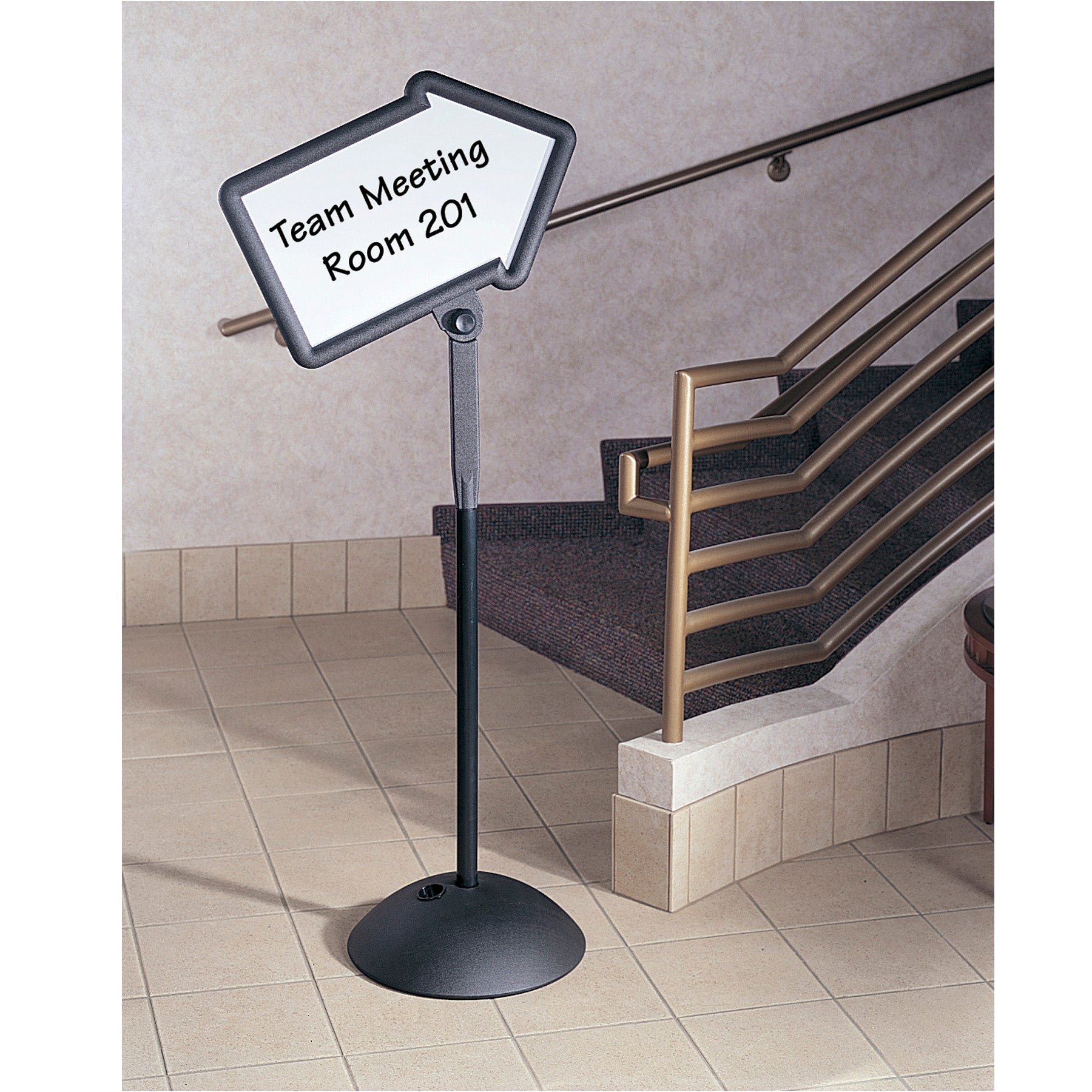 Sign Write Way Arrow Blk