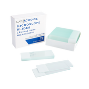Microscope Slides, Corner Grounded, Frosted, White, 75 x 25 x 1 mm - 72 slides per Box/20 Boxes per Case