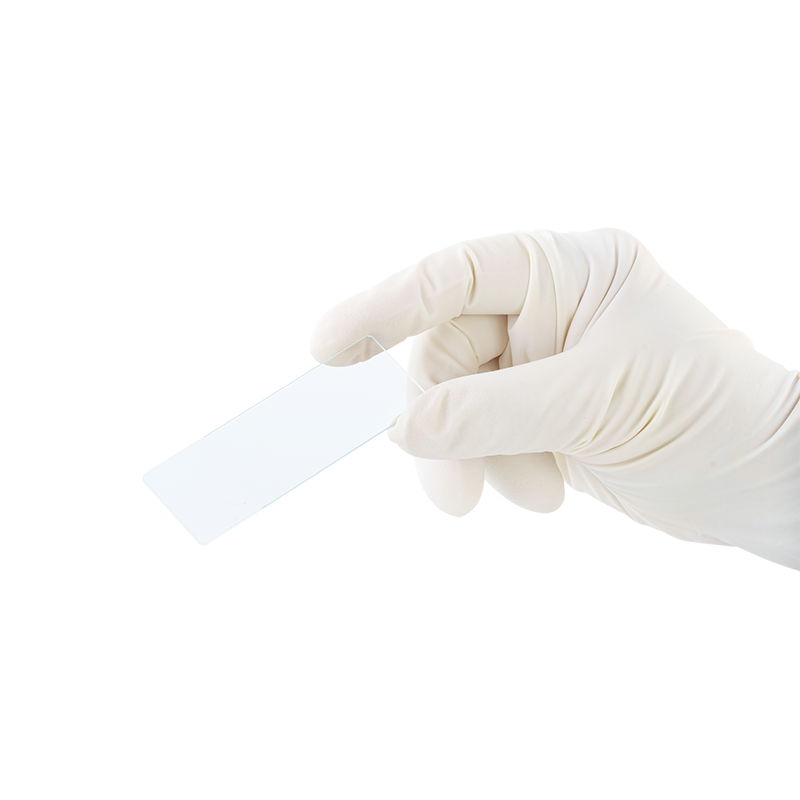 Microscope Slides, Corner Grounded, Frosted, White, 75 x 25 x 1 mm - 72 slides per Box/20 Boxes per Case