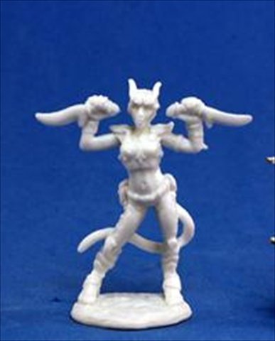 Reaper Tiviel Hellborn Rogue Miniature 25mm Heroic Scale Figure Dark Heaven Bones Miniatures