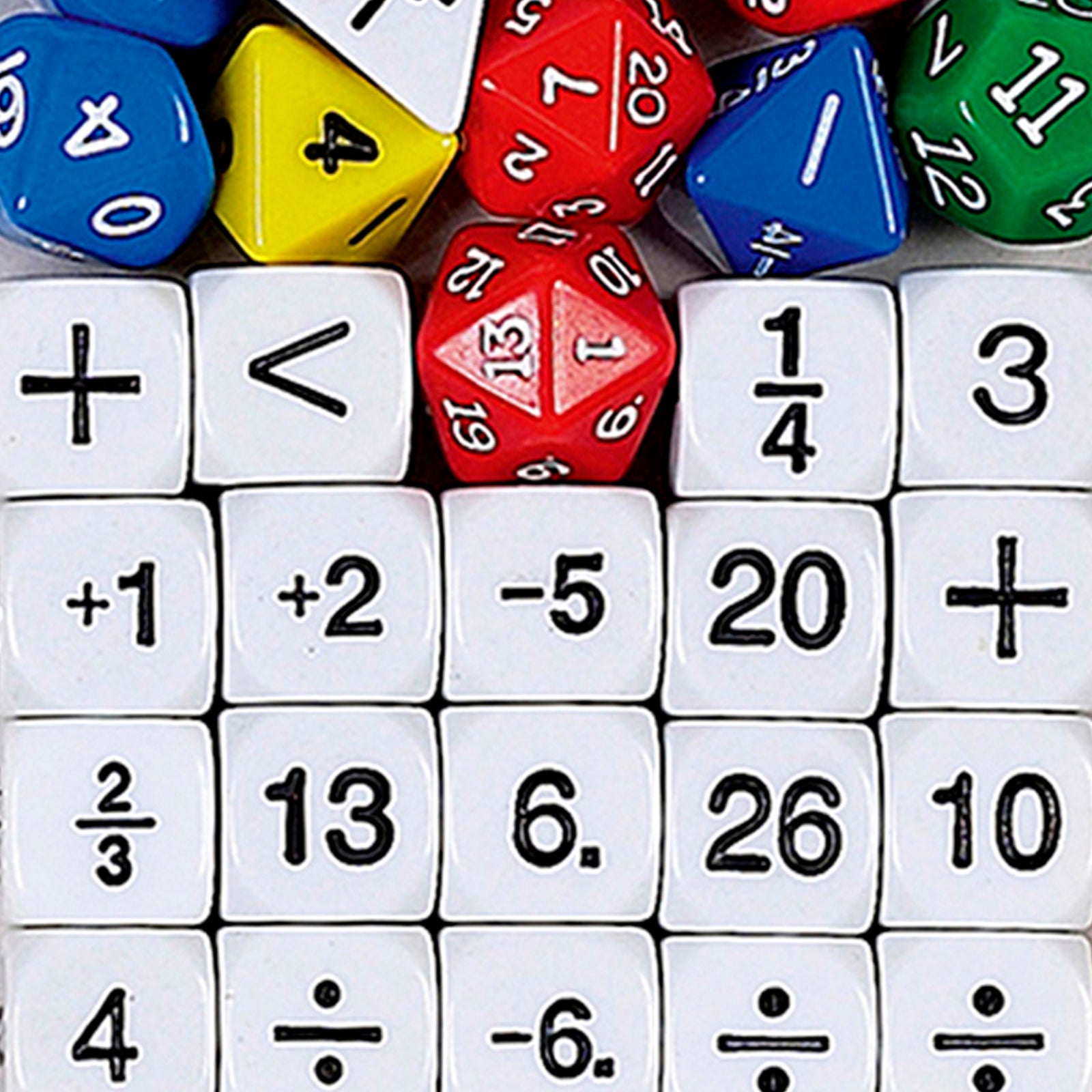 Classroom Dice, Set of 31