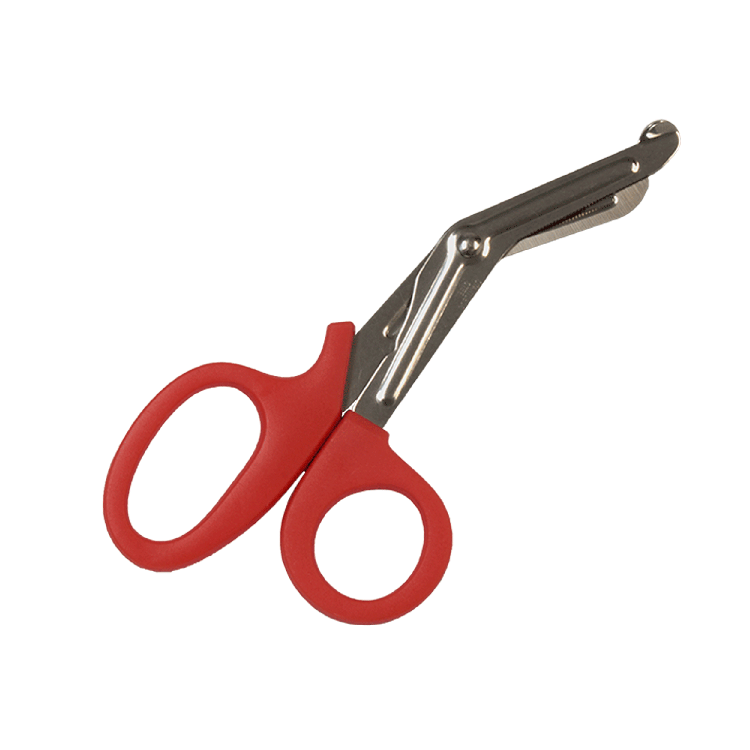 Bandage Shears, 7.5", Red - 50 pcs per Box