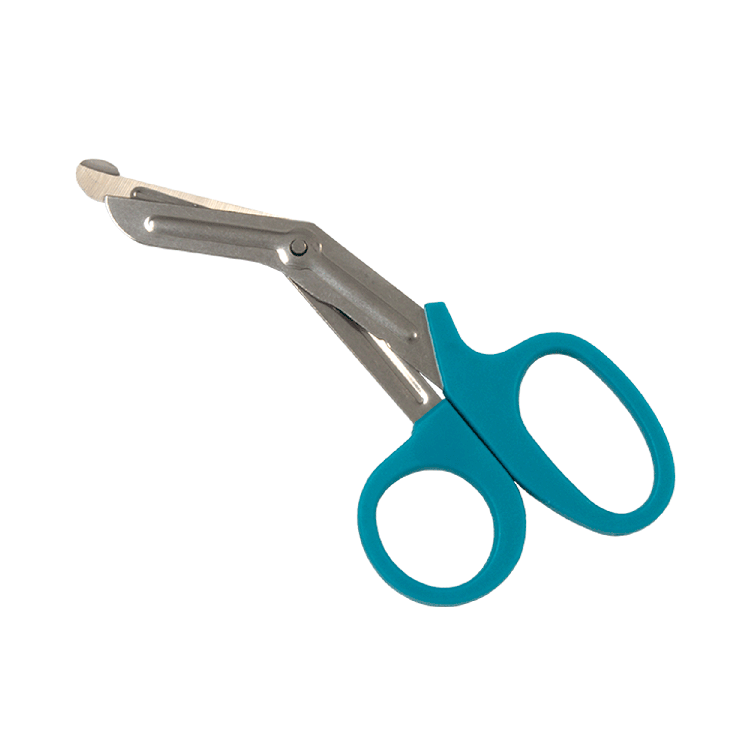 Bandage Shears, 7.5", Teal - 50 pcs per Box