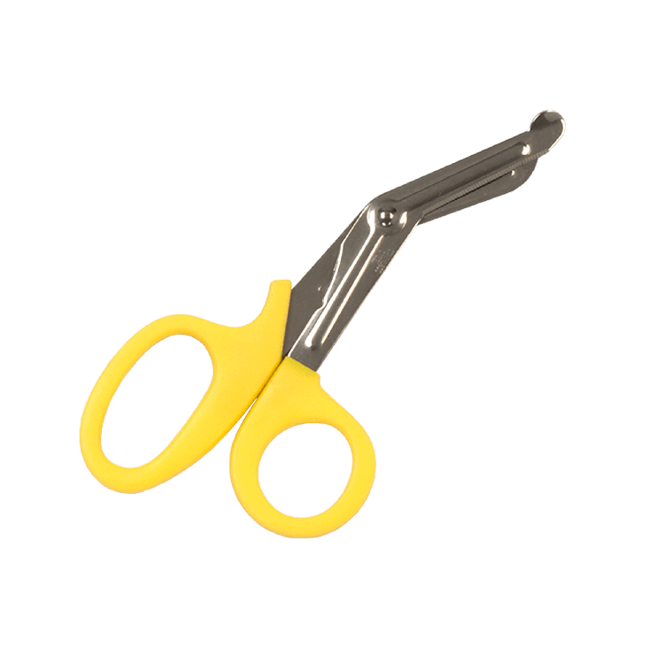 Bandage Shears, 7.5", Yellow - 50 pcs per Box