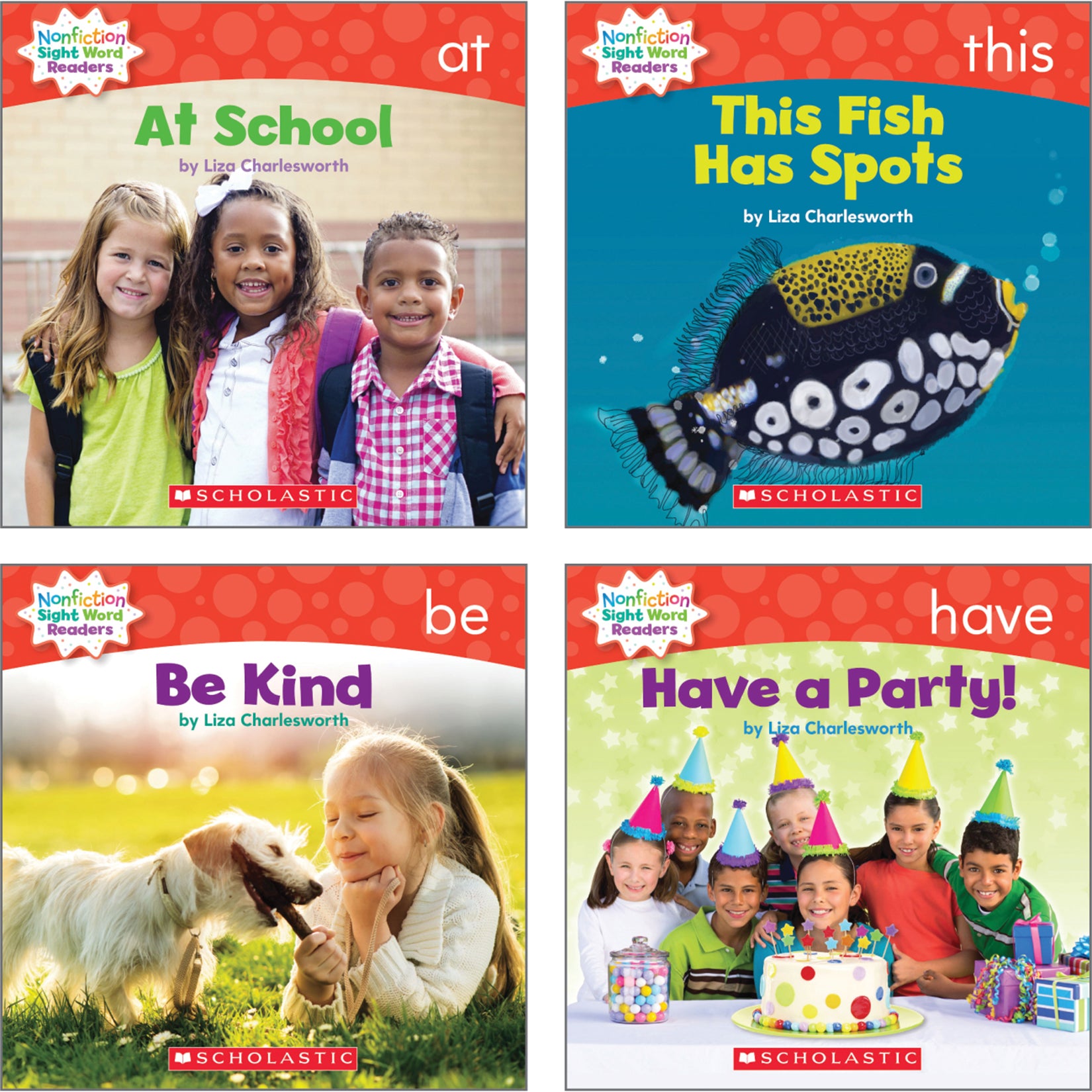 Nonfiction Sight Word Readers Classroom Tub, Level A, 6 Copies of 25 Titles