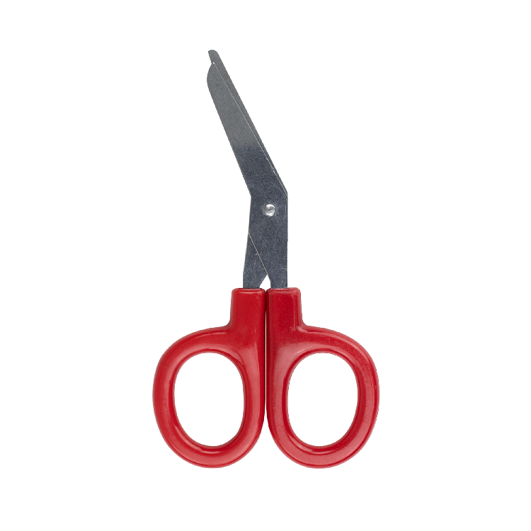 Mini Scissors, Red, 4" - 100 pcs per Box/5 Boxes per Case