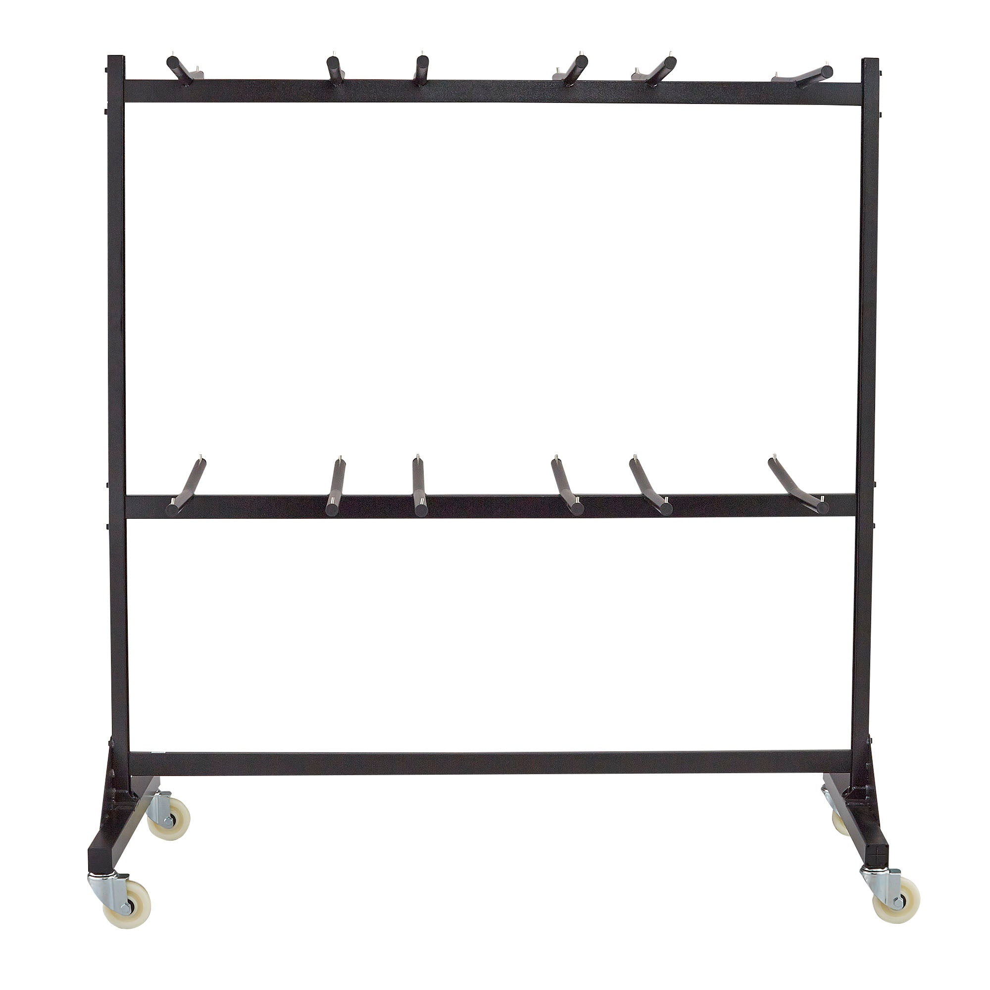 Cart Steel Chair Two-Tier Blk