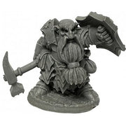 REAPER Bones Legends: Dark Dwarf Smiter