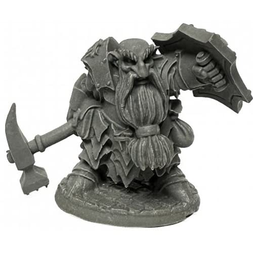 REAPER Bones Legends: Dark Dwarf Smiter