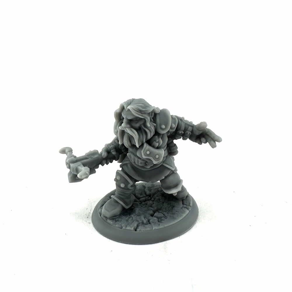 Reaper Snorri Oathbreaker Dwarf Rogue Miniature Figure 25mm Heroic Scale Bones USA Miniatures