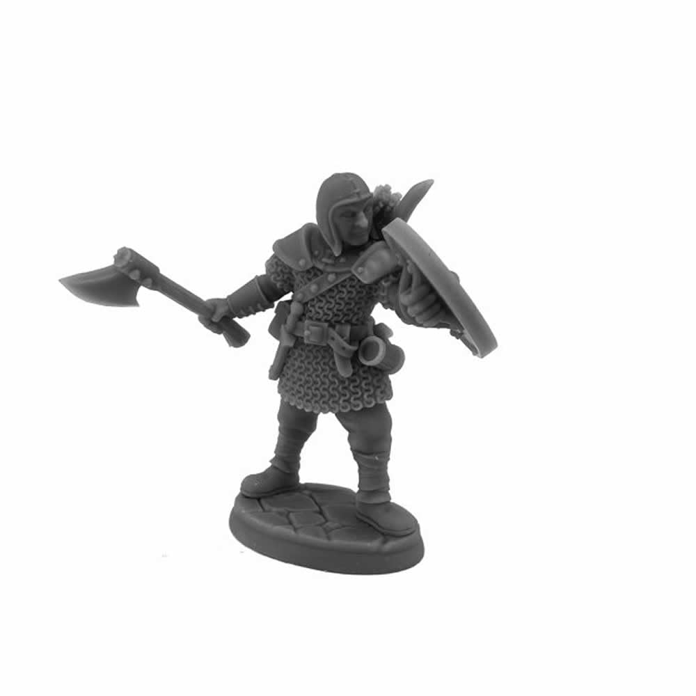 Dungeon Dwellers: Reaper Elmrin Trusted Henchman Miniature 25mm Heroic Scale Figure Dungeon Dwellers Miniatures