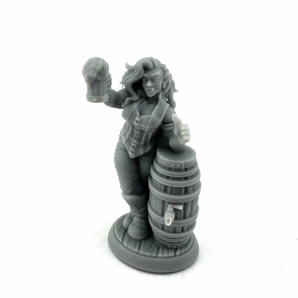 REAPER Anya Half Orc Arm-Wrestler Miniature Figure 25mm Heroic Scale Bones USA Miniatures