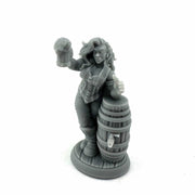 REAPER Anya Half Orc Arm-Wrestler Miniature Figure 25mm Heroic Scale Bones USA Miniatures