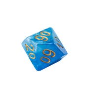 Gate Keeper Games & Dice Gatekeeper Games Halfsies Dice Sky Current - Upgraded Dice Case