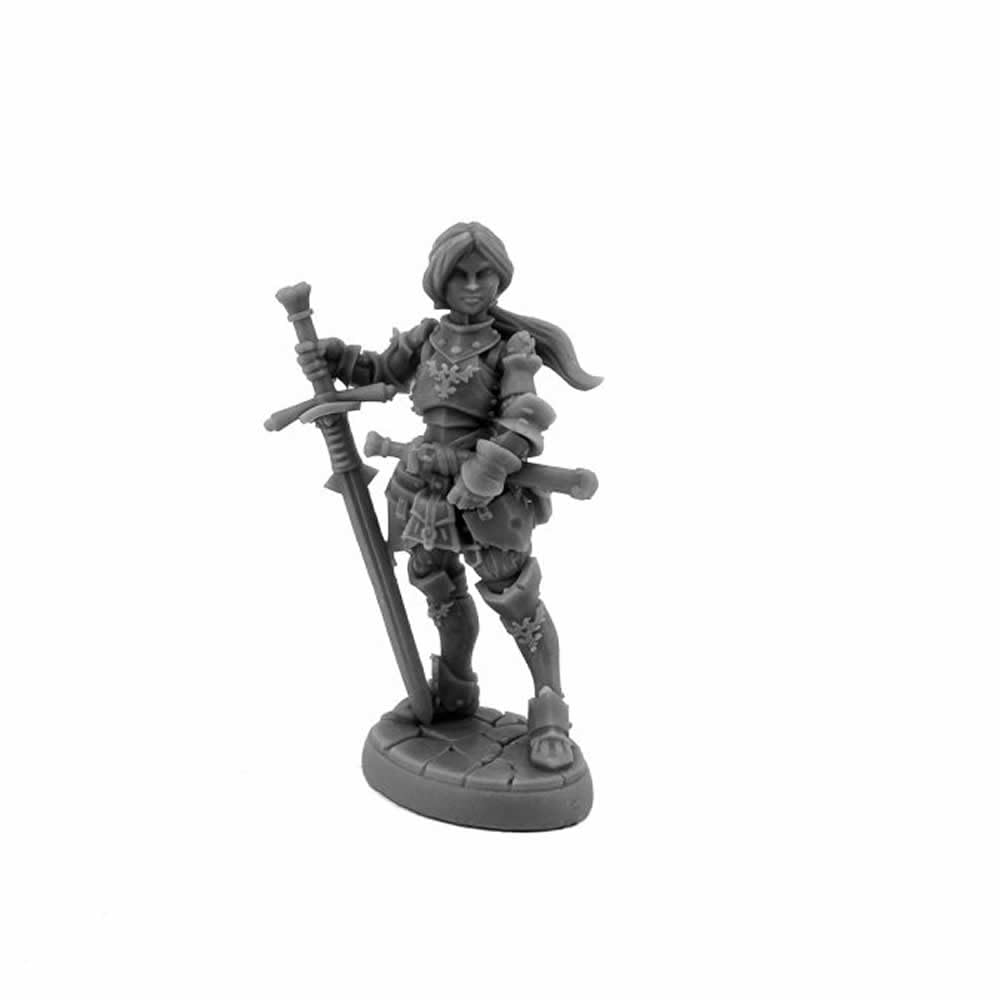 Dungeon Dwellers: Reaper Helga Female Landsknecht Miniature 25mm Heroic Scale Figure Dungeon Dwellers Miniatures