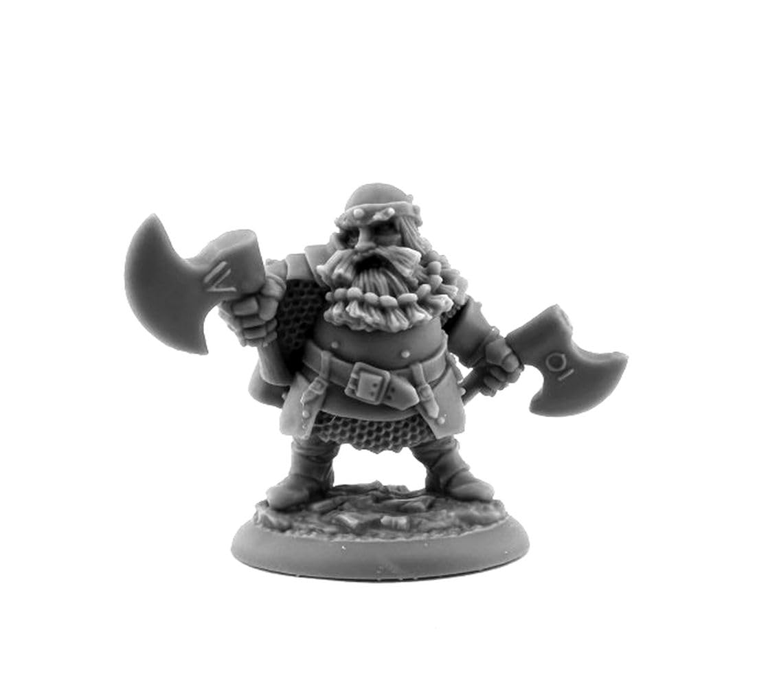 Reaper Miniatures Hagar, Dwarf Fighter