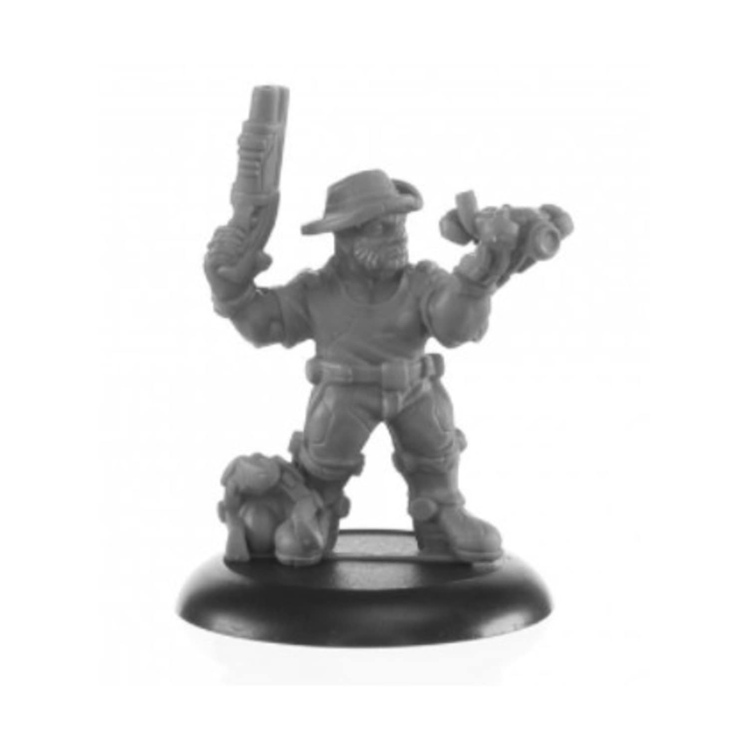 Mini - Reaper Bones USA 30030 Brom Grippon Gadgeteer (Dwarf Artificer)