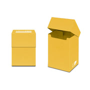 Ultra PRO Standard Deck Box, Yellow, 80-Cards