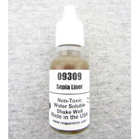 Master Series Paints: Core Colors:  Sepia Liner