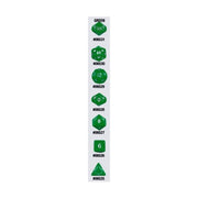 7-Set Tube Jumbo Green with White