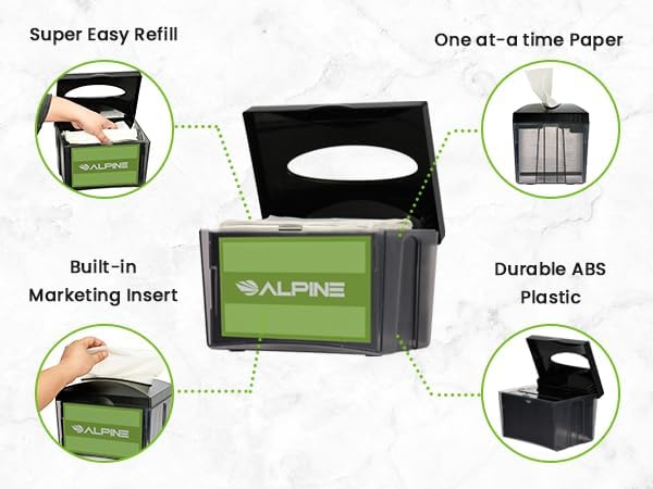 Tabletop Interfold Napkin Dispenser