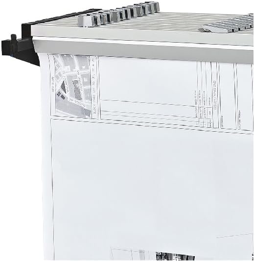 Drop Lift Wall Rack for Blueprints, Black (2 pack)