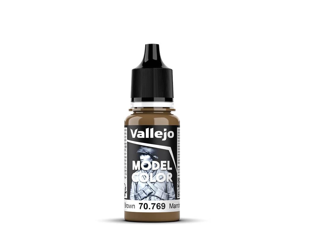 AV Vallejo Model Color 18ml - Mustard Brown