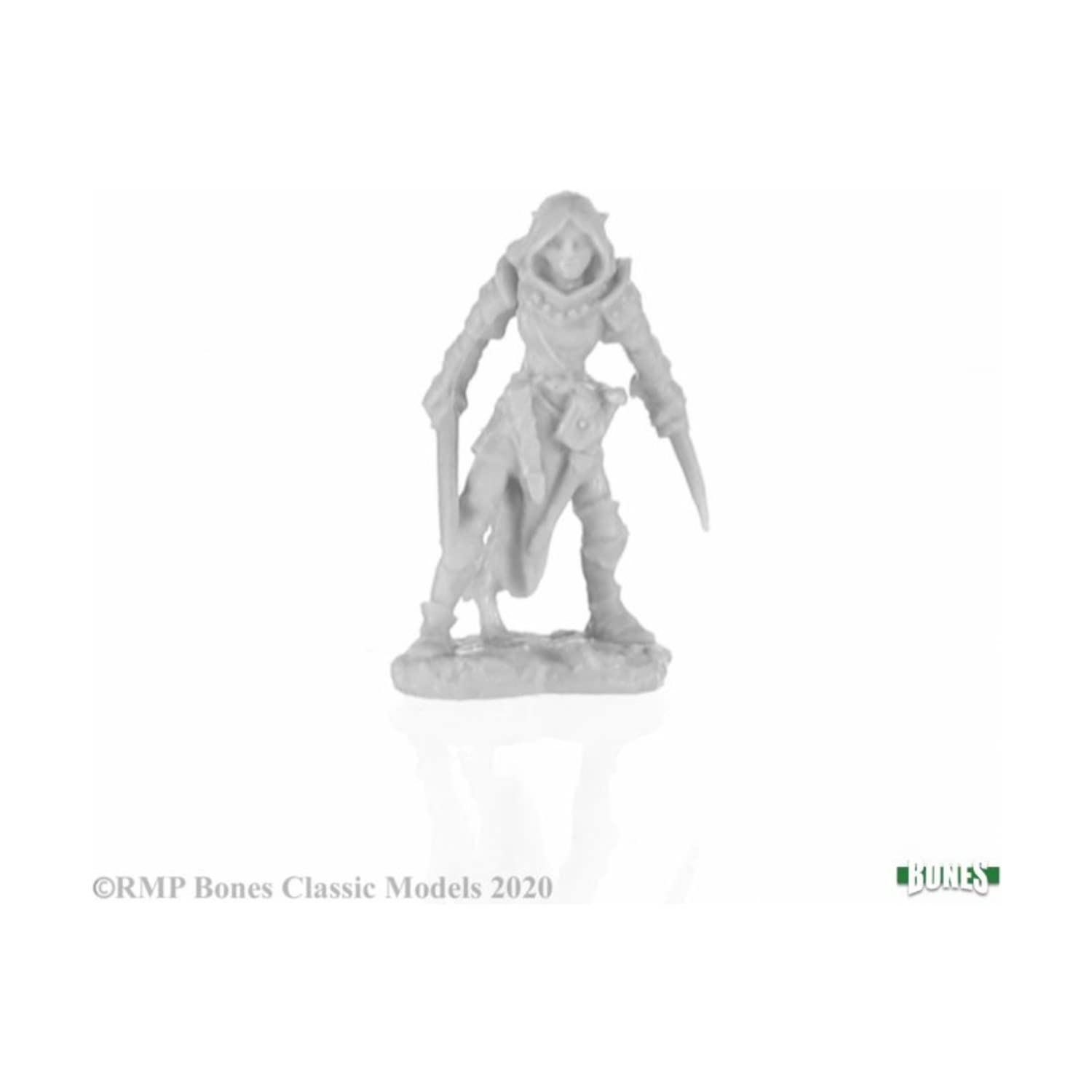 Dark Heaven Bones Shardis Female Elf Rogue Miniature 25mm Heroic Scale Figure Reaper Miniatures