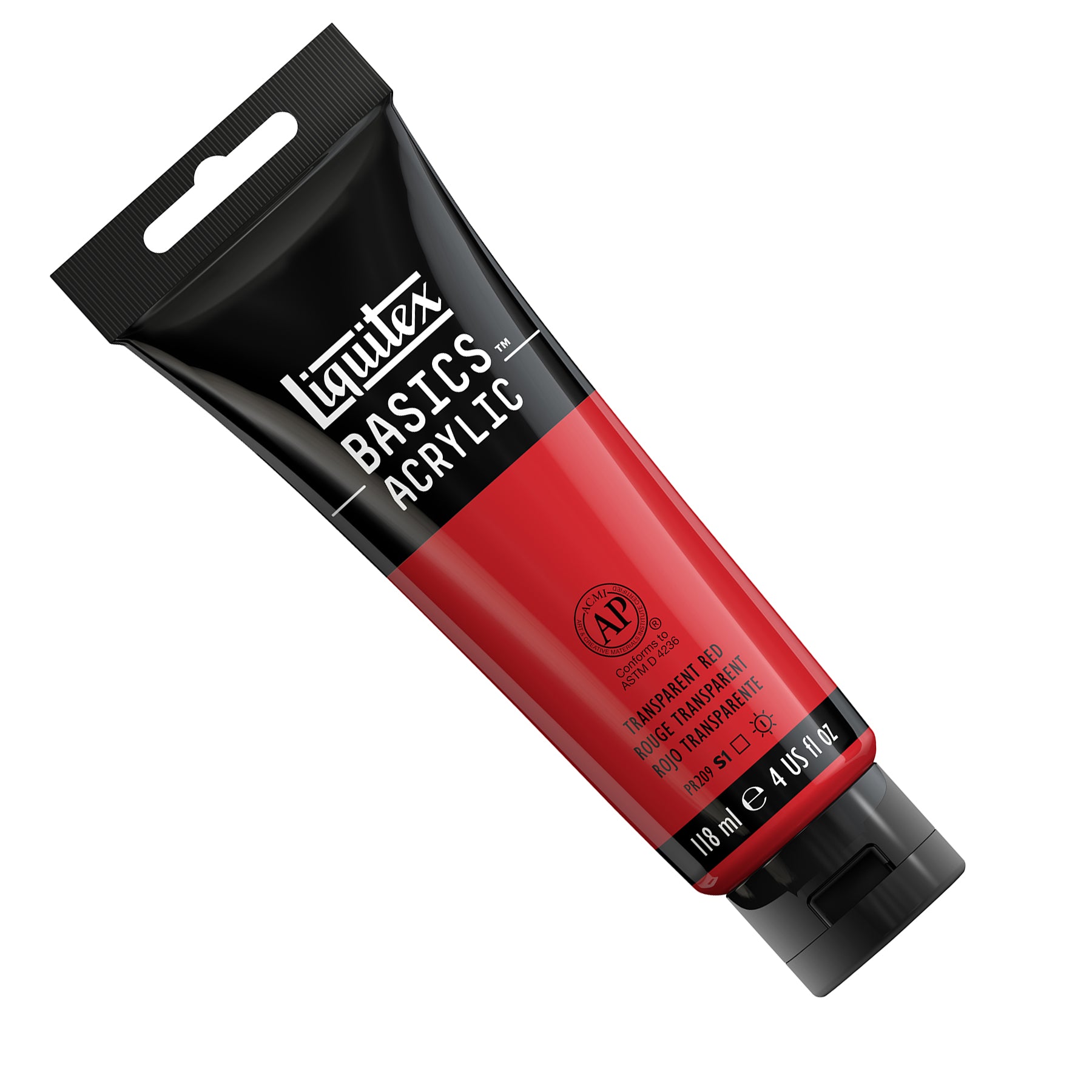 LQ BASICS 118ml tube - Transparent Red