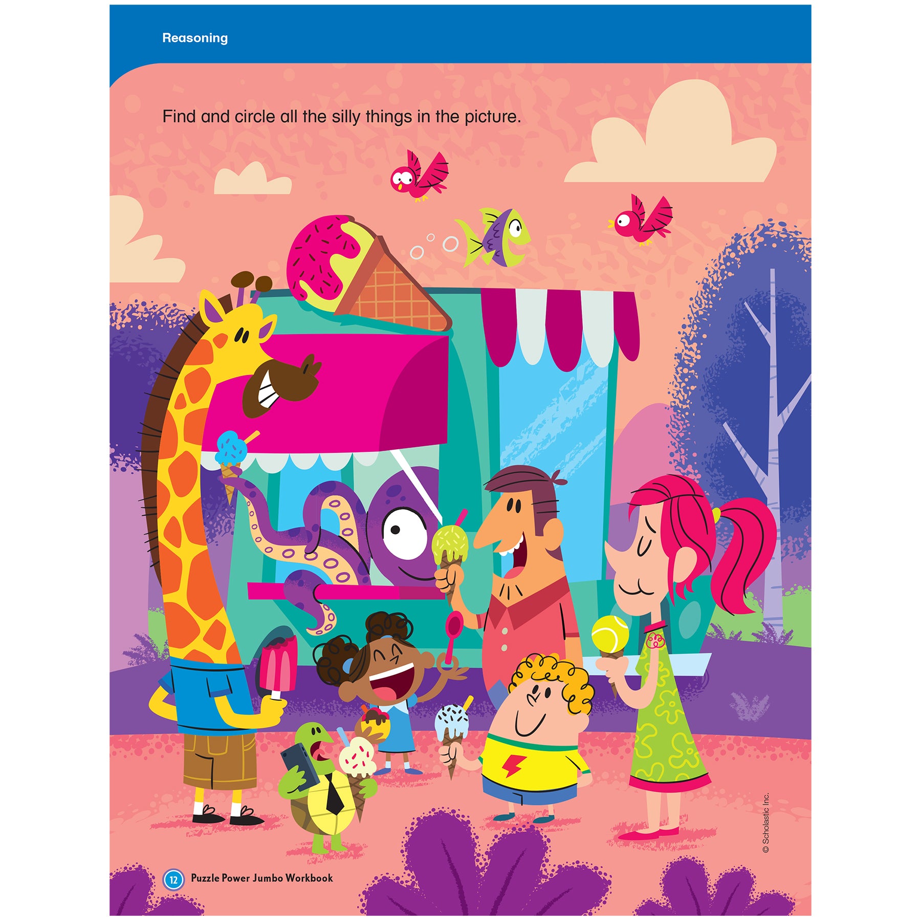 Puzzle Power Kindergarten Jumbo Workbook