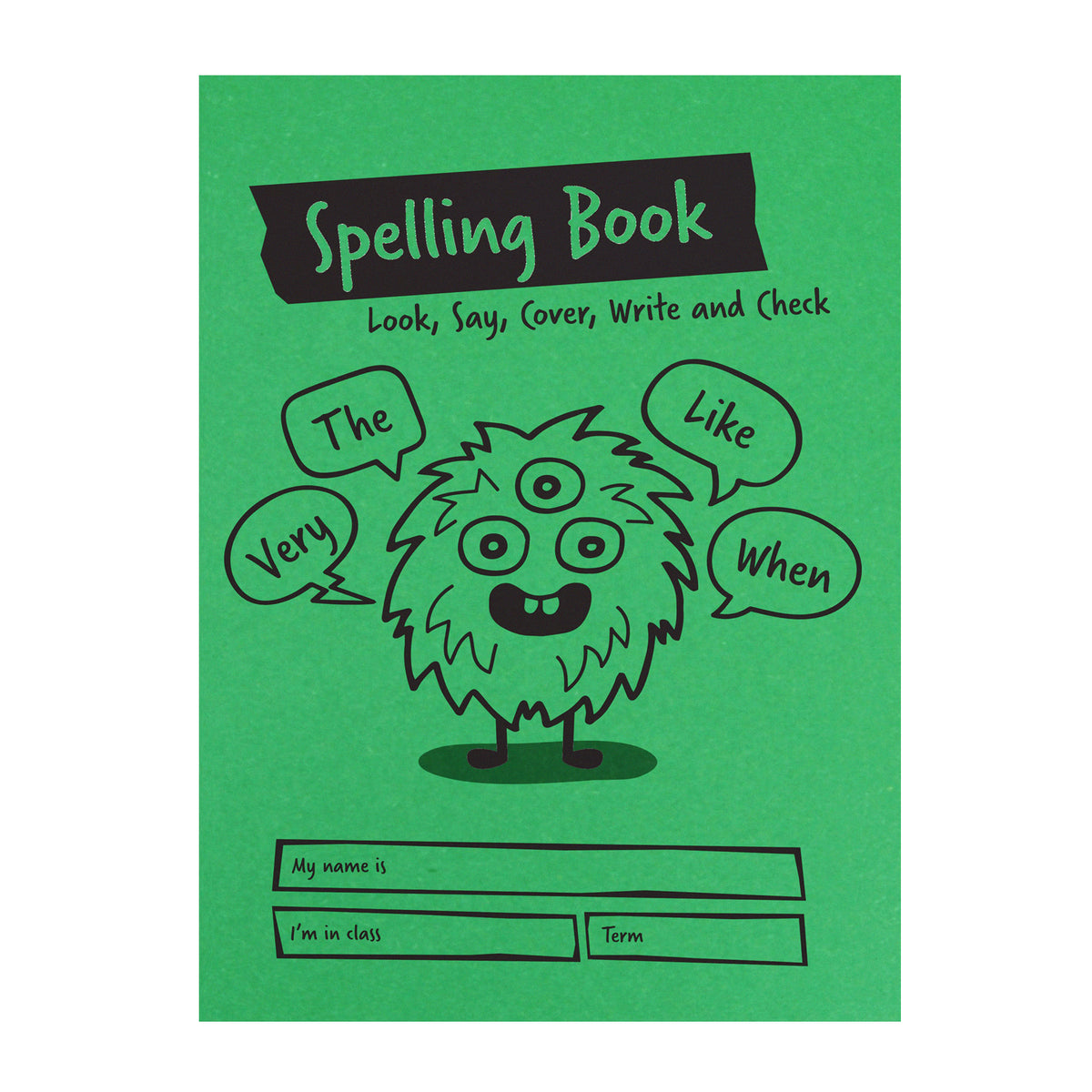 LITTLE MONSTERS SPELLING BOOK
