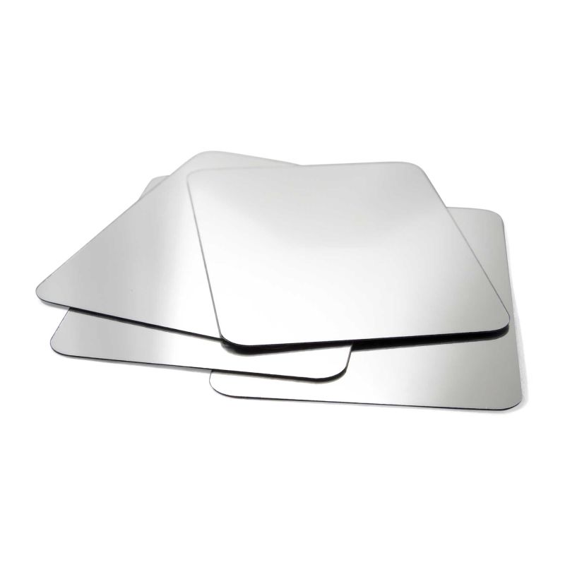 Mirrors, Plstc 4X6" Pk/4