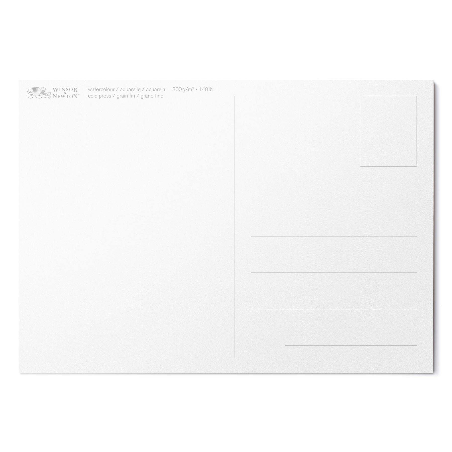 W&N Watercolour Postcard Pad 140lb CP - 4x6" (15 sheets)