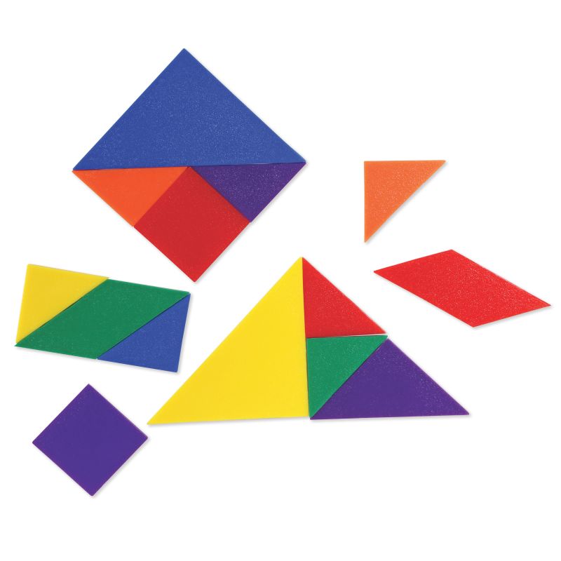 Tangrams Classpack, 6 colors