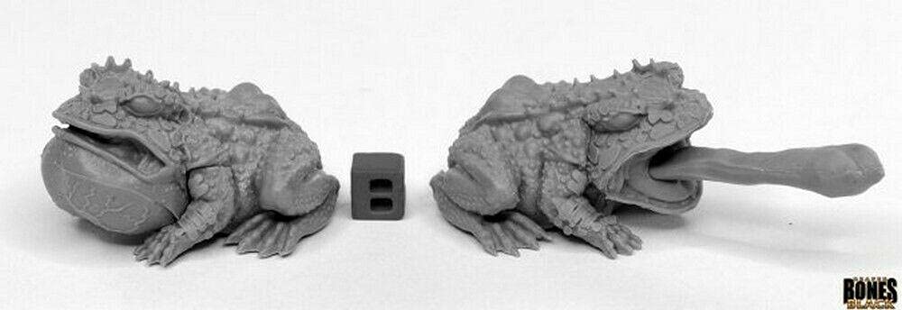 Reaper Miniatures: 44024 - Giant Frogs Bones Black Fantasy Miniatures