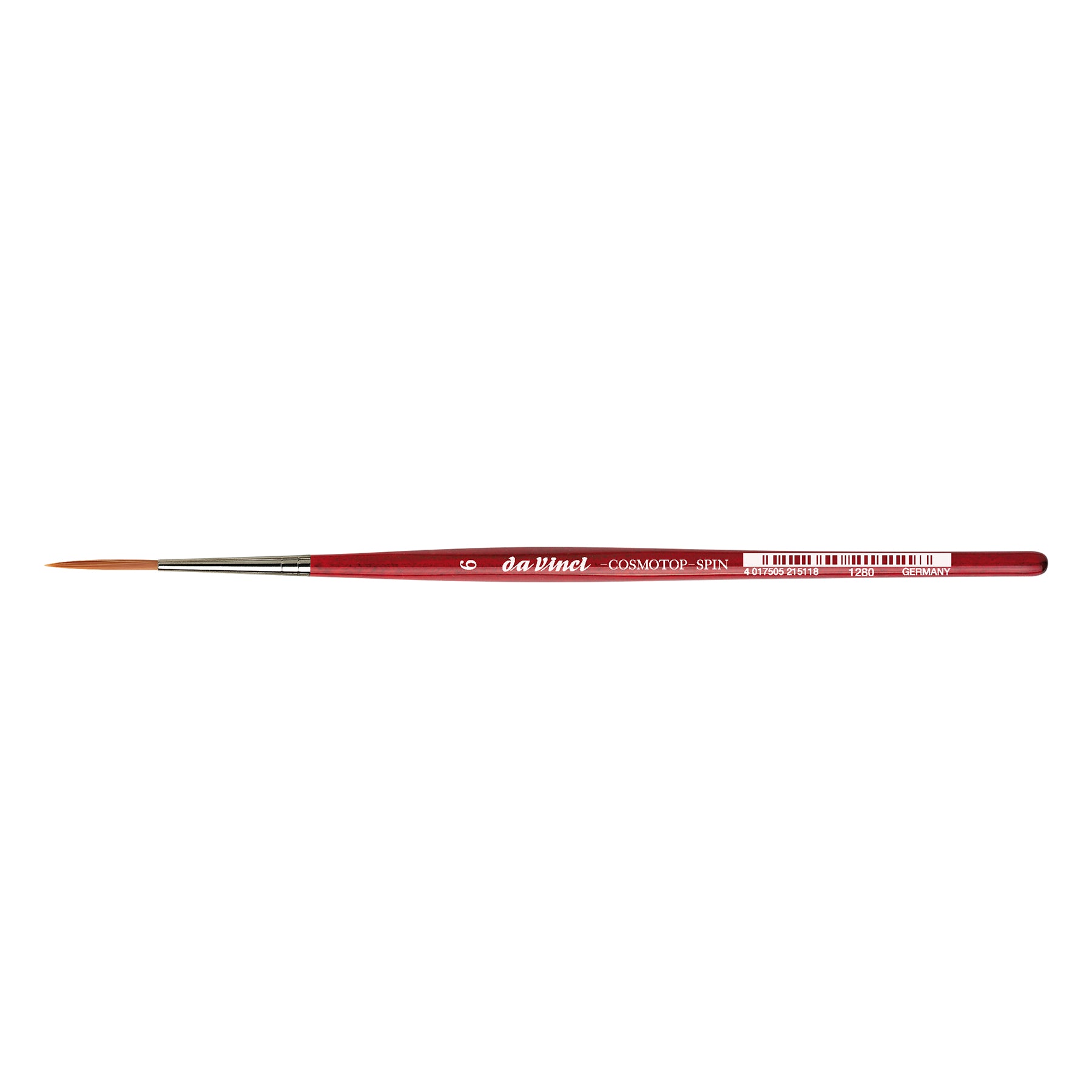 COSMOTOP-SPIN Rigger Brush, Synthetic, Acrylic & Watercolor, Pointed Liner, Series 5880, Size 6