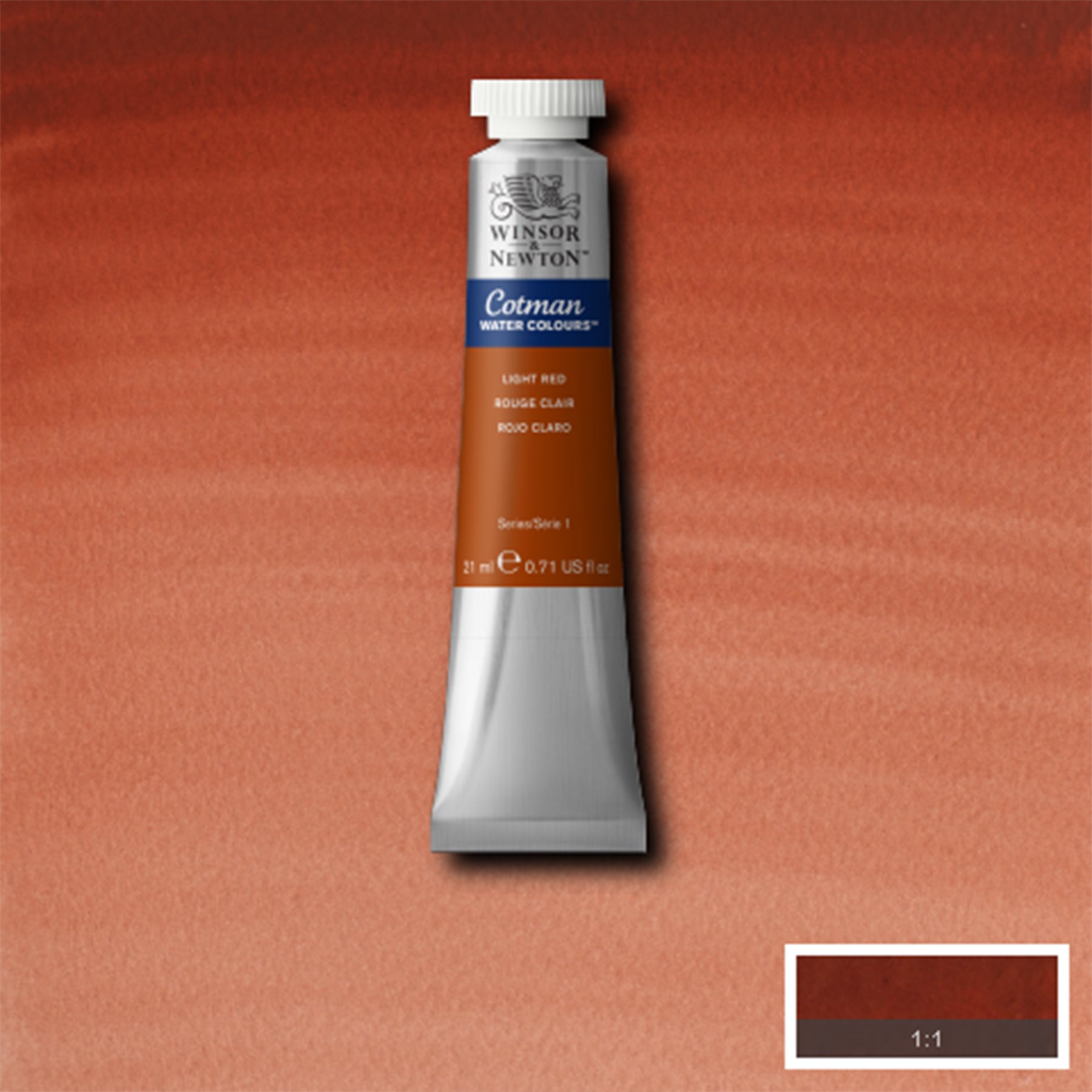 CWC 21ml tube - Light Red