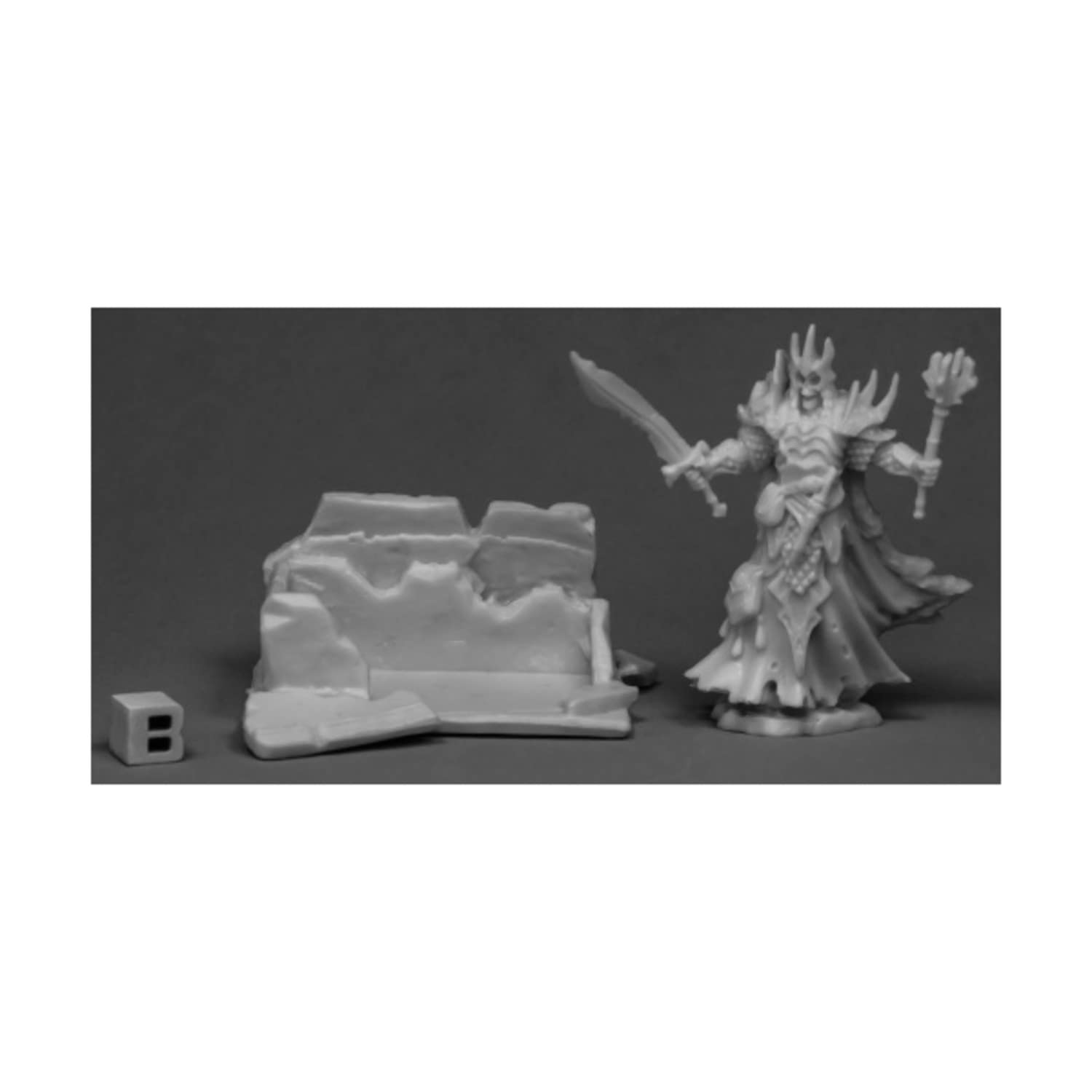 Bones: Reaper Miniatures Dust King and Crypt 77535 Bones Unpainted RPG D&D Figure
