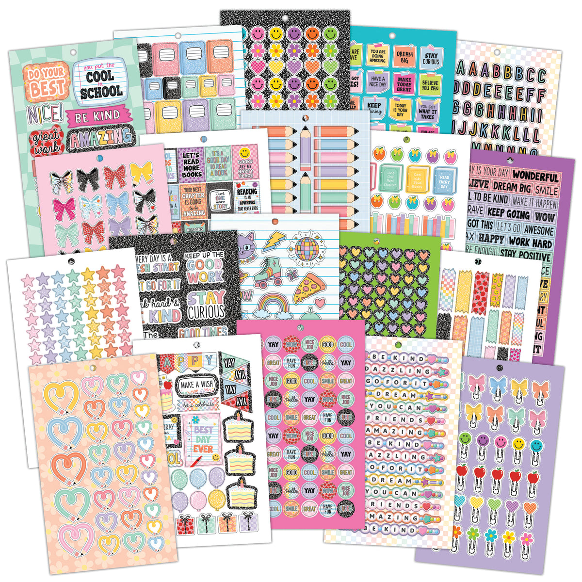 COOL COMPOSITION STICKER PAD