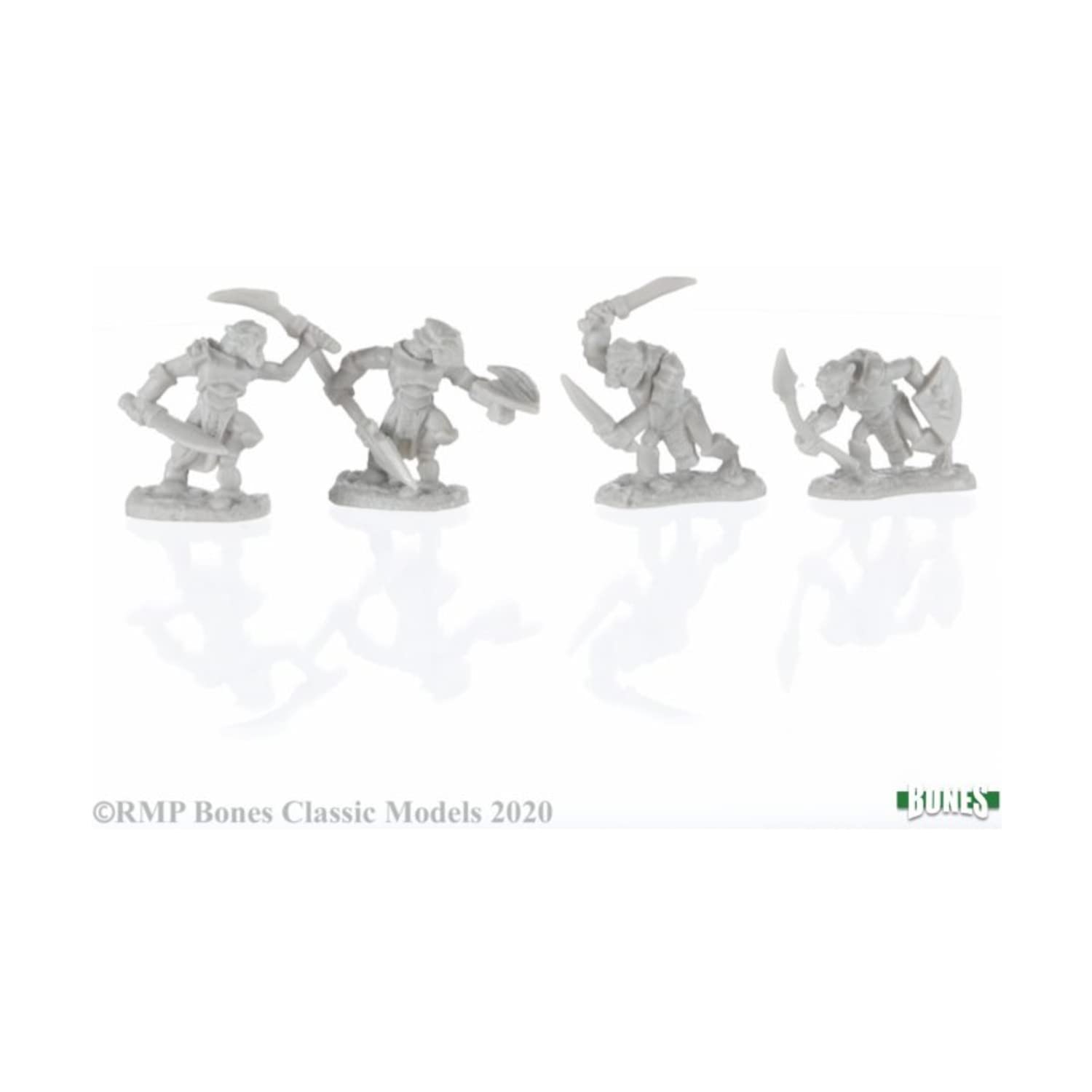 Dark Heaven Bones: Armored Goblin Warriors (4)
