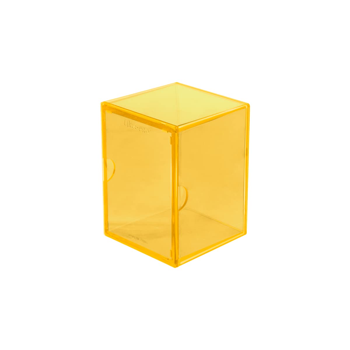 Ultra Pro Eclipse 2-Piece Deck Box: Lemon Yellow - For Pokemon game, MTG, Baseball, Basketball, Football card and other Trading Cards or Board Games storage