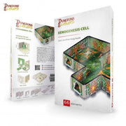 Archon Studio Dungeons & Lasers: Xenogenesis Cell Unpainted and Unassembled - Tabletop & RPG Terrain Game Set for Dungeons & Lasers – 63 Pieces for Ages 14 ARCDNL0003+