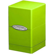 Lime Green Satin Tower Deck Boxes