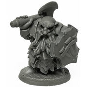 REAPER Bones Legends: Dark Dwarf Cleaver