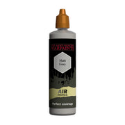 The Army Painter, Airbrush Primer Matt Grey, 100ml Dropper Bottle - for airbrushing and Painting Wargaming Miniatures, Perfect for Tabletop Boardgames