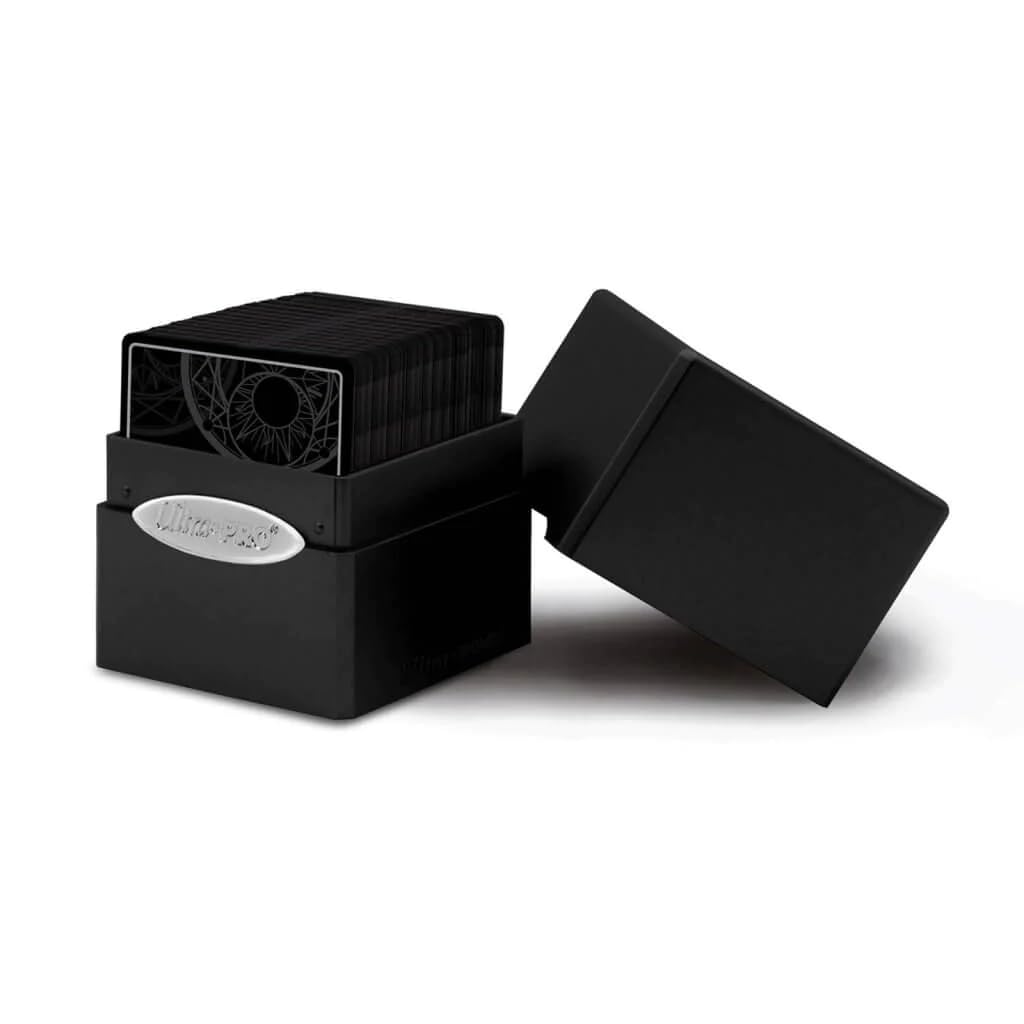 Ultra Pro E-15585 Satin Cube Deck Box-Jet Black