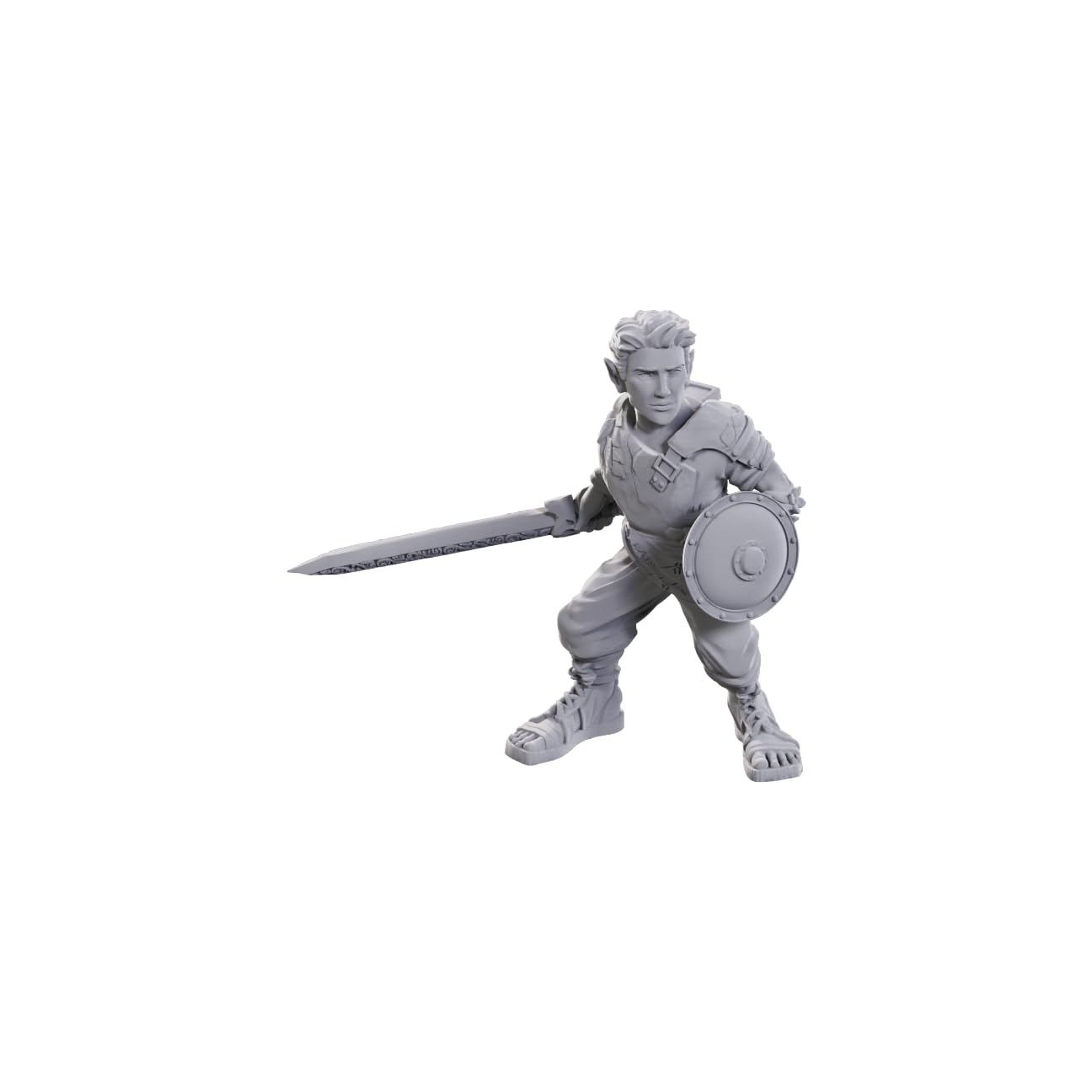 WizKids Critical Role Unpainted Miniatures: Orym, of The Air Ashari & Fresh Cut Grass | Unpainted Miniatures | Wave 23