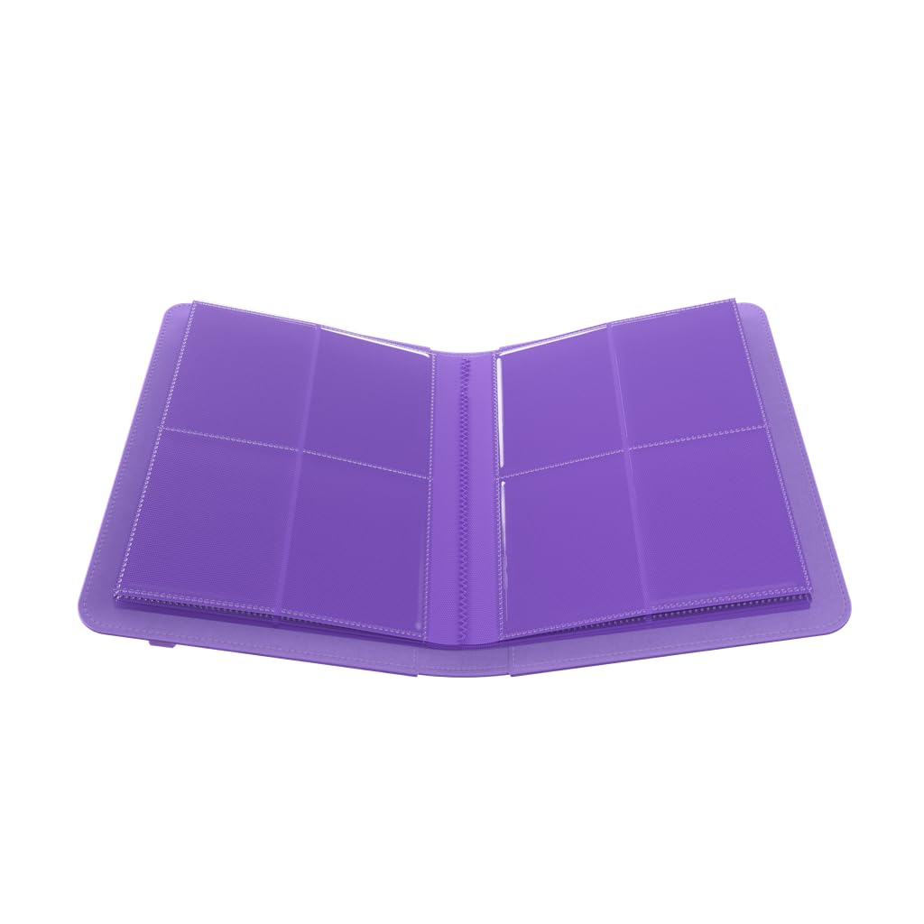 Gamegenic - Prime Album 8-Pocket - Trading Card Album, Colour: Purple