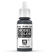Vallejo Dark Sea Blue Model Color Paint, 18ml